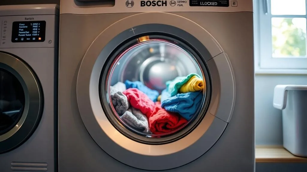 Guía sobre desbloquear puerta lavadora bosch serie 6: solución paso a paso