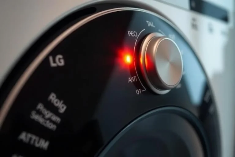 Cómo resolver error 1e lavadora lg en tu lavadora