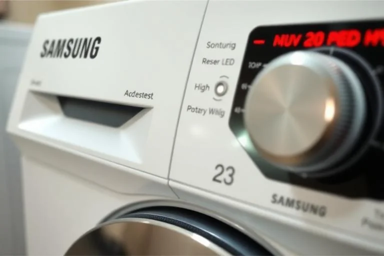 Cómo resolver error 1e lavadora samsung en tu lavadora