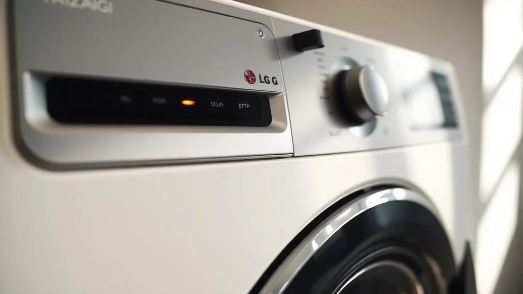 Guía sobre error dhe lavadora lg: solución paso a paso