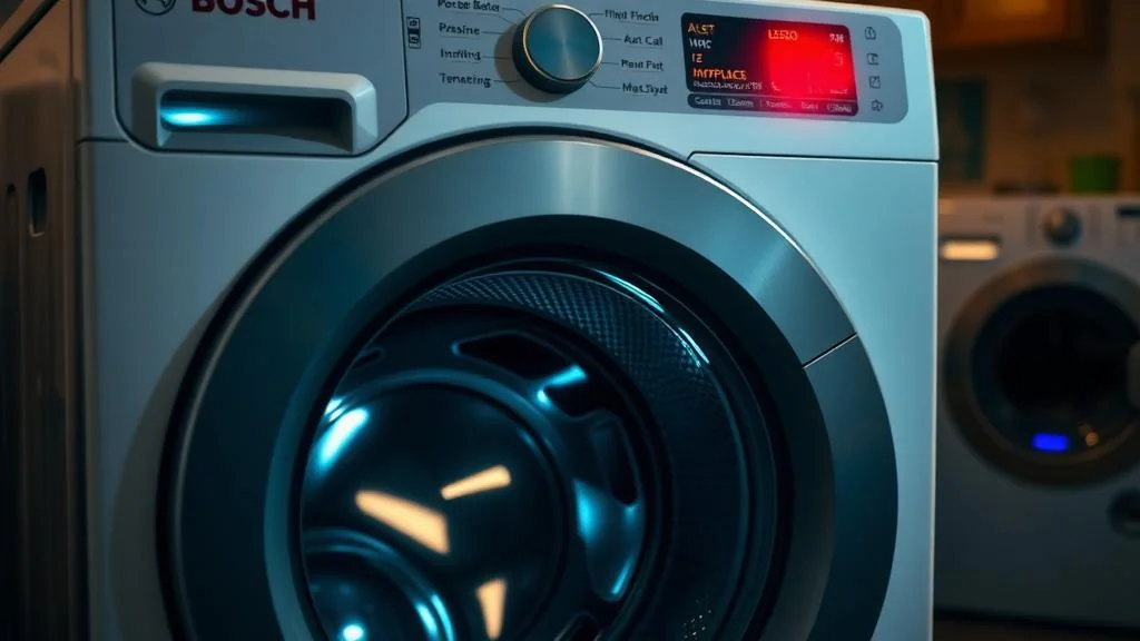 Guía sobre error e18 lavadora bosch: solución paso a paso