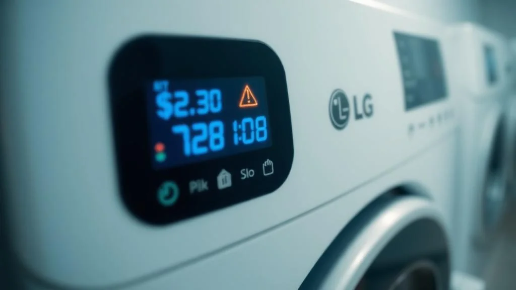 Guía sobre error te lavadora lg: solución paso a paso